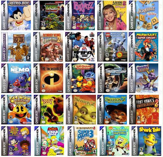 Сборник игр для Game Boy Advance