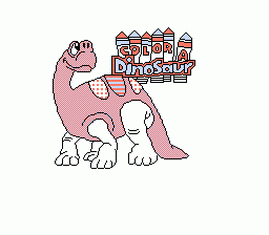 Color A Dinosau