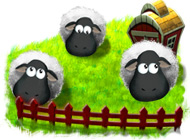 Скрин из игры Спаси овечек. Крошечные миры
